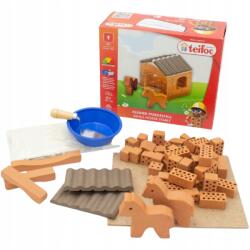 Teifoc Építőkockák Téglák Teifoc Építs Téglából Kis istálló 50 elem (1026)