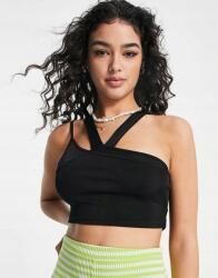 Monki Fekete Megkötős Felső (L) (455360)