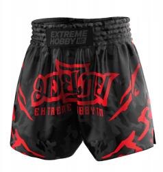 Extreme Hobby Férfi rövidnadrág Muay Thai thai boxhoz Extreme Hobby Black Panther S (3681-103652-S)