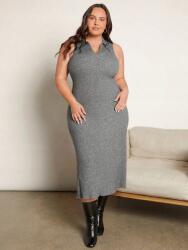 Shein Szürke Kötött Ruha MIDI (1XL) (582279)