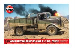 Airfix II. világháborús Brit Hadsereg 30-CWT 4x2 Gs teherautó, Airfix 1380 (1380)