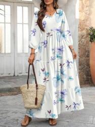 Emery Rose Ruha Maxi Ruha Virágokkal (s)