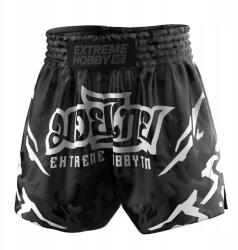 Extreme Hobby Férfi rövidnadrág Muay Thai thai boxhoz Extreme Hobby Black Panther S (3681-103647-S)