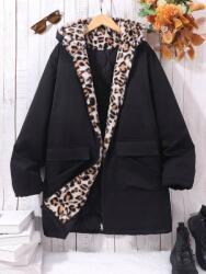 Shein Fekete Kabát Zsebek (14L)