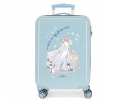 Disney Luxus gyermek Abs utazóbőrönd Disney Jégvarázs Téli, 55x38x20cm, 34L, (2311421)