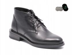 Nessi Női tornacipő Nessi 24648 fekete bőr 36 (24648 czarny 1)