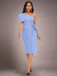 Shein Kék Habszivacs MIDI Ruha (L) (576605)