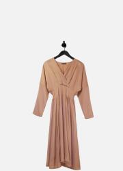 Shein Világosbarna Ruha Hosszú Ujjú (s) (499004)