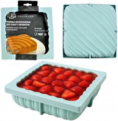 Karl Hausmann Szilikon Négyzet Forma Sütéshez, Tortákhoz, Desszertekhez, 3D Monoporciók (5905155025920)