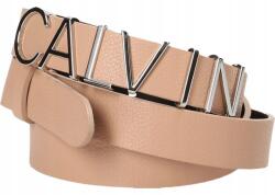Calvin Klein Öv K60K607324 90 cm-es kerek csattal ellátott öv 20 mm-es medállal (K60K607324)