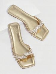 Shein Arany Díszített Flip-flop Papucs (40) (581163)