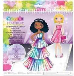 Crayola Creations: Glam divattervező album kiegészítőkkel (04-1270) - ejatekok