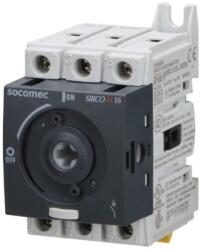 Socomec Szakaszoló kapcsoló 80A 3P ráépíthető sorolható fix M2 SOCOMEC hajtás nélkül (22003008)
