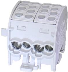 Leipold Fővezetéki leágazókapocs 428/125A Cu/Al ónozott szürke 4x35+4x25mm2 (LEIP080220-0-3)