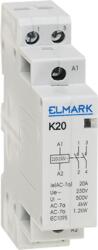 Elmark Mágneskapcsoló K20 25a 230v 2no (23013)