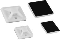 Commel Kábelkötegelő Talp Fehér 30x30mm Commel (365-332)