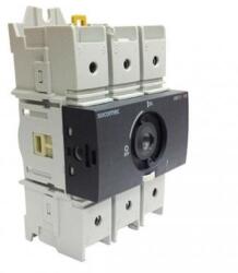 Socomec Szakaszoló kapcsoló 100A 3P ráépíthető sorolható fix M3 SOCOMEC hajtás nélkül (22003010)