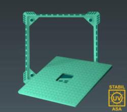  Csempeajtó Csempézhető 200x250 Zöld (dpo 200x250 Zold)