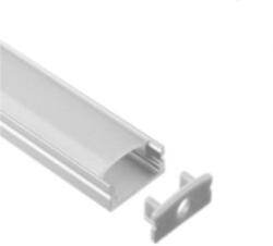 Clearled Led Sín Aluminium U Profil 1fm átlátszó Előlappal (clw67611a)