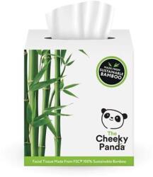 Cheeky Panda Kozmetikai kendő, bambusz, 3 rétegű, 56 lap, CHEEKY PANDA, fehér (KHH899) - jatekotthon