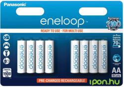 Panasonic Eneloop ceruza akkumulátor (AA) 2000mAh 8db BK-3MCDE/8BE (BK-3MCCE/8BE)