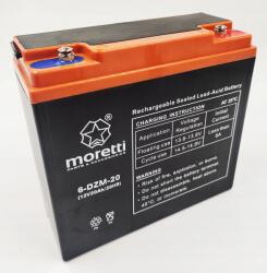Moretti Parts 12V 20Ah 6-DZM-20