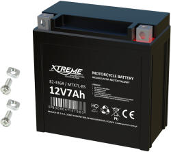 Xtreme 12V 7Ah right+