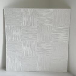  Álmennyezet - Győr beltéri fehér festhető hungarocell polisztirol burkolat, álmennyezet (50x50cm)