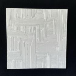  Álmennyezet - Miskolc polisztirol csíkos design festhető álmennyezet, mennyezet burkolat (50x50cm)