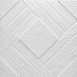 Marbet Álmennyezet - Marbet DUET hungarocell dekor EPS mennyezeti festhető burkolólap (50x50cm)