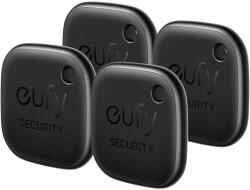  eufy Eufy Security SmartTrack Link тракер, комплект от 4 броя, съвместим с iOS, водоустойчив, черен (E87B0012)
