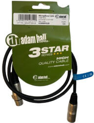 Adam Hall 3 STAR MMF 0100 mikrofonkábel - XLR kábel (1 m) - hangtechnikashop