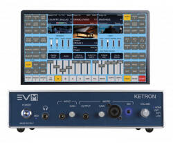 KETRON EVM + monitor + hátizsák Bundle hangmodul csomag - hangtechnikashop