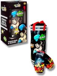 Home and Mode Játék Box szett box zsákkal és 2 db kesztyűvel, fekete (S34941220)