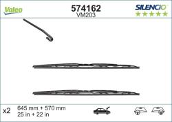 Valeo Silencio 645/570 mm 574162