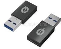 Conceptronic átalakító - DONN10G (USB-A 3.0 to USB-C, fekete) (DONN10G) (DONN10G)