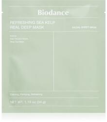Biodance Refreshing Sea Kelp Real Deep Mask intenzív hidrogélmaszk alga kivonatokkal