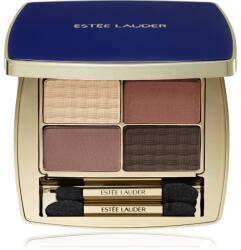 Estée Lauder Pure Color The Essential Eyeshadow Quad палитра сенки за очи с апликатор цвят Gallery Hop 4 гр