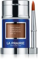 La Prairie Skin Caviar Concealer Foundation alapozó és korrektor SPF 15 árnyalat NW-60 Warm Cinnamon 30 ml