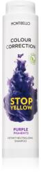 Montibello Colour Correction Stop Yellow sampon pentru par blond si decolorat neutralizeaza tonurile de galben 300 ml