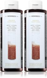 KORRES Rice Proteins & Linden sampon világos hajra takarékos kiszerelés