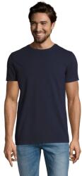 SOL'S Sols Póló, Pamut / Elasztán, Kerek nyakkivágás, Sötétkék, XL (so02945fn-xl)
