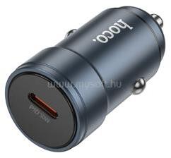 hoco. Z57 Glorious egy portos autós töltő Type C PD QC 30W (fémszürke) (HOCO_HC633048) (HOCO_HC633048)