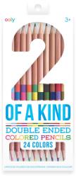 Ooly Dupla ceruzák - 12 ceruza, 24 szín (KDS128-103)