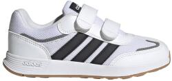 adidas Sportswear adidas Sportswear, Tensaur tépőzáras műbőr sneaker, Fehér, Fekete, 28.5 EU (JQ4765-10.5K)