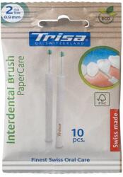 Trisa Kézi fogkefe Trisa Interdental Brush Paper Care ECO ISO 2 0, 9 mm (10 db/csomag) 600106 Nude (600106)