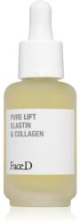 Face D Pure Lift Elastin & Collagen ránctalanító szérum az arcra és a nyakra 30 ml