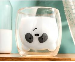 JanZashop Duplafalú pandás pohár (JAN574504)