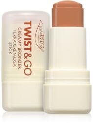puroBIO Cosmetics Twist&Go krémes bronzosító stift 02 Biscuit 5 g