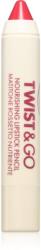 puroBIO cosmetics Twist&Go ruj nutritiv in creion culoare Raspberry Red 2.9 g
